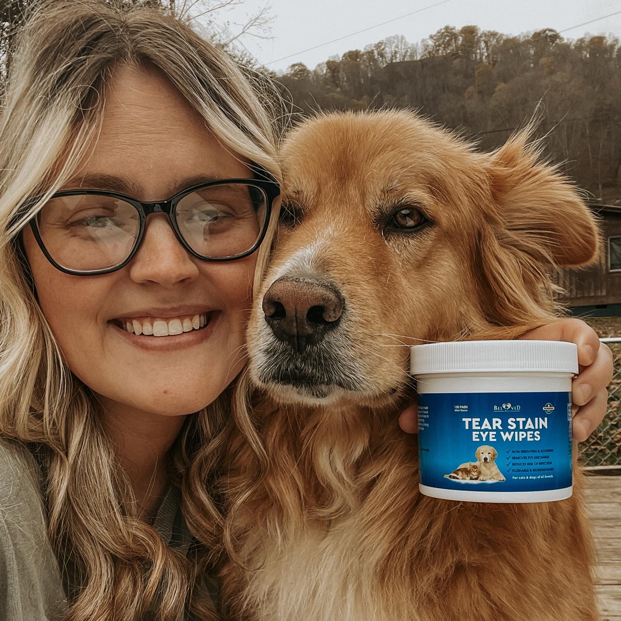 Tear Stain Eye Wipes